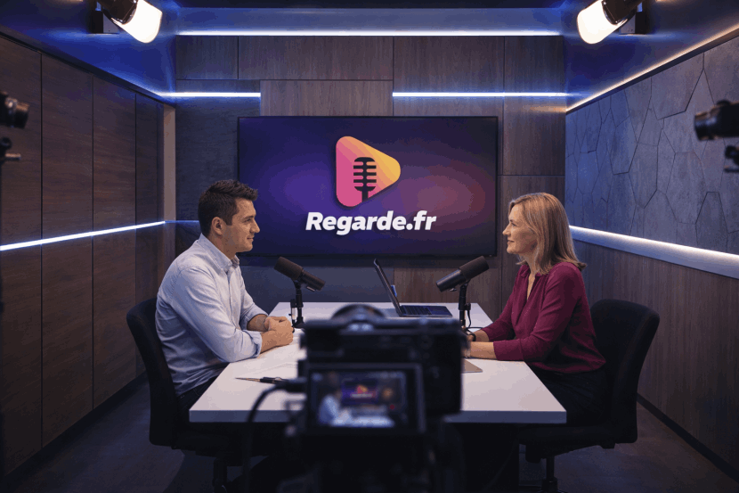 Podcast studio a Besançon